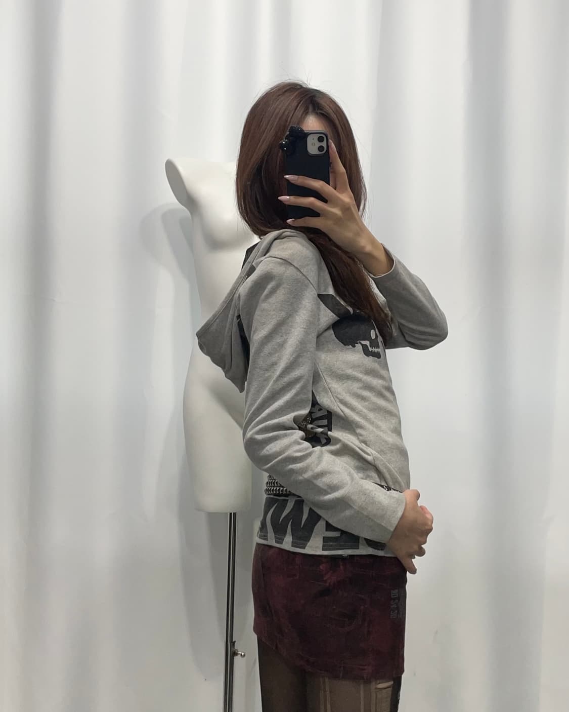 🎸그레이 프린팅 후디🎸 상품이미지3