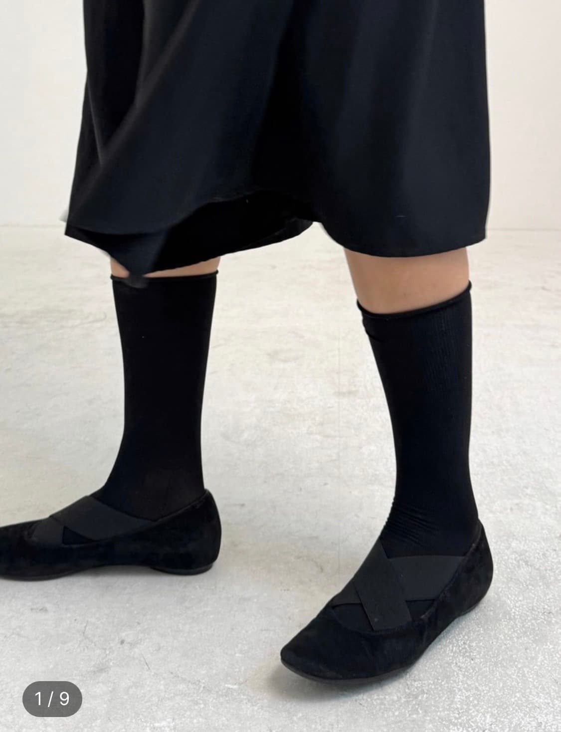 Donald J Pliner Suede Cross ElasticFlats 상품이미지1