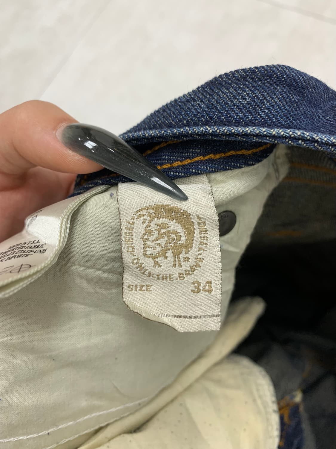 디젤 스트라이트 데님 팬츠 #346 상품이미지6