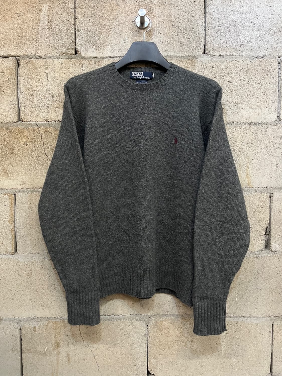 폴로 랄프로렌 차콜 울 니트 상품이미지1