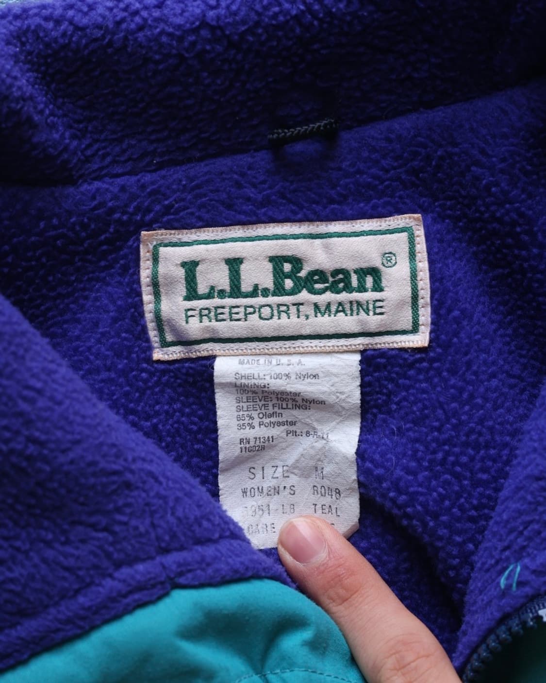 엘엘빈 80s 웜업 자켓 상품이미지2