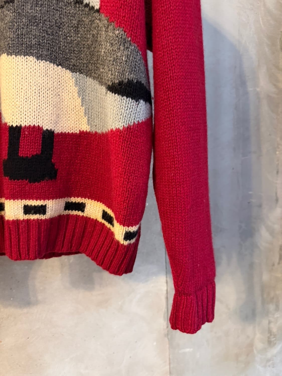 컴포넌츠 그래픽 램스울 니트 66~77 상품이미지10