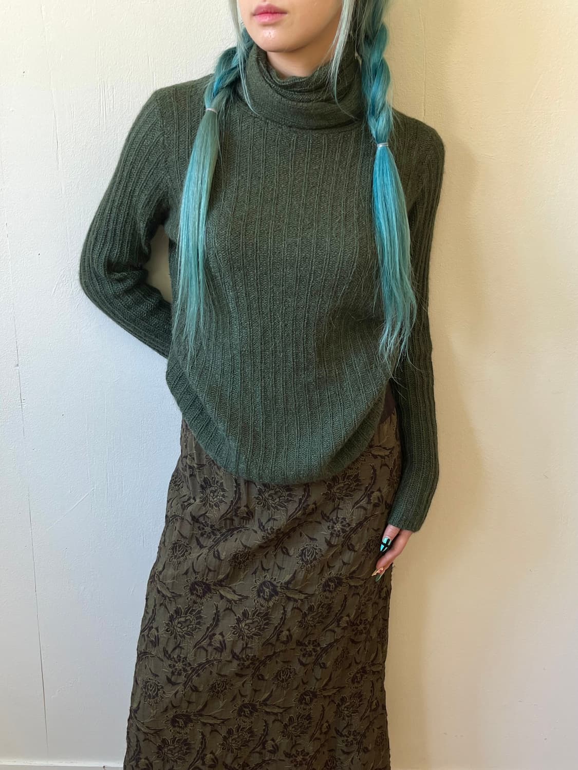 ANNE KLEIN 알파카 터틀넥 상품이미지5