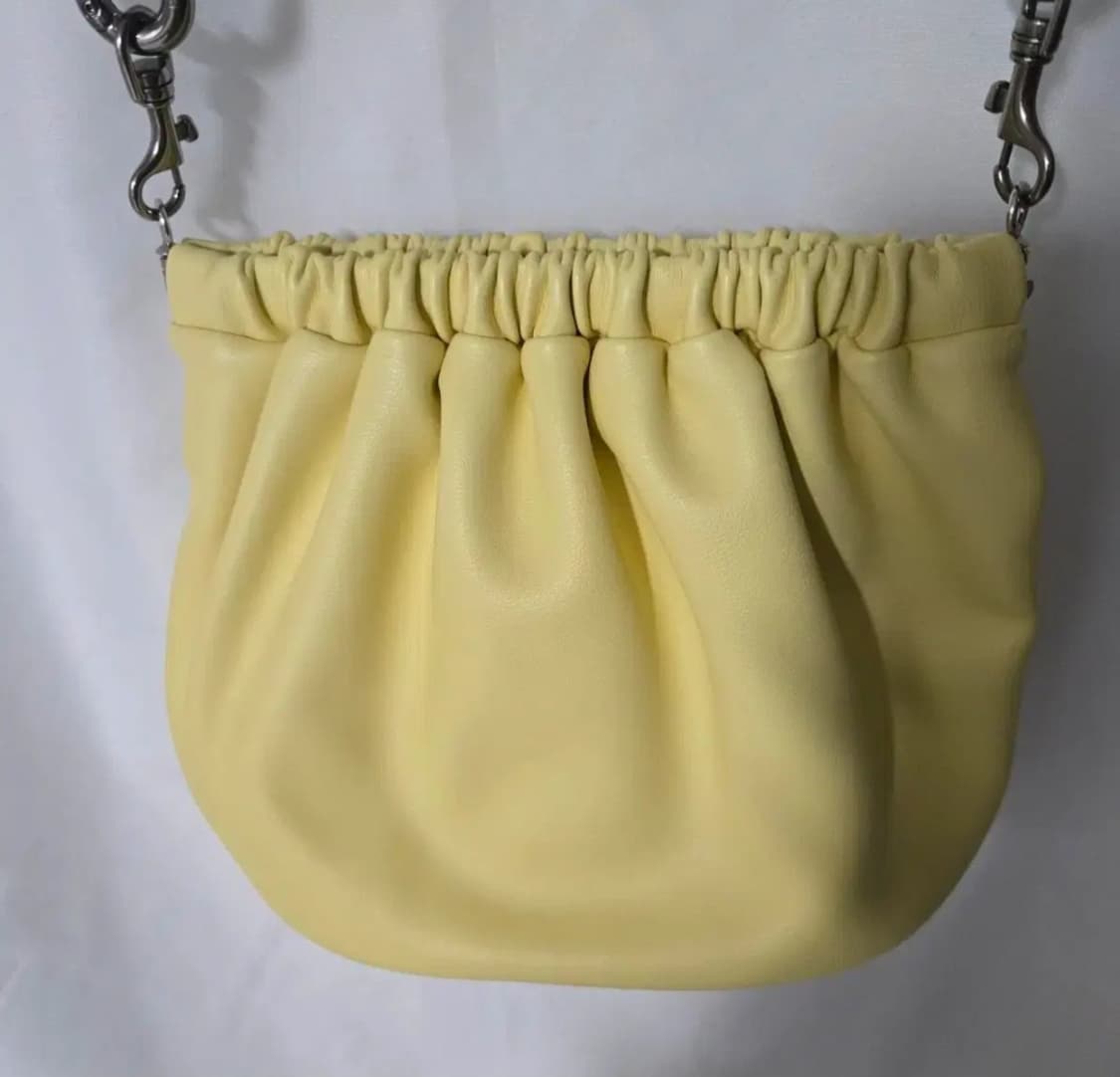 세이모온도 레몬 노란색 숄더백 가방 체인 상품이미지3