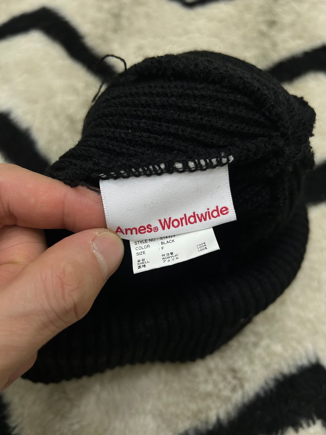 아메스 비니/블랙 상품이미지3