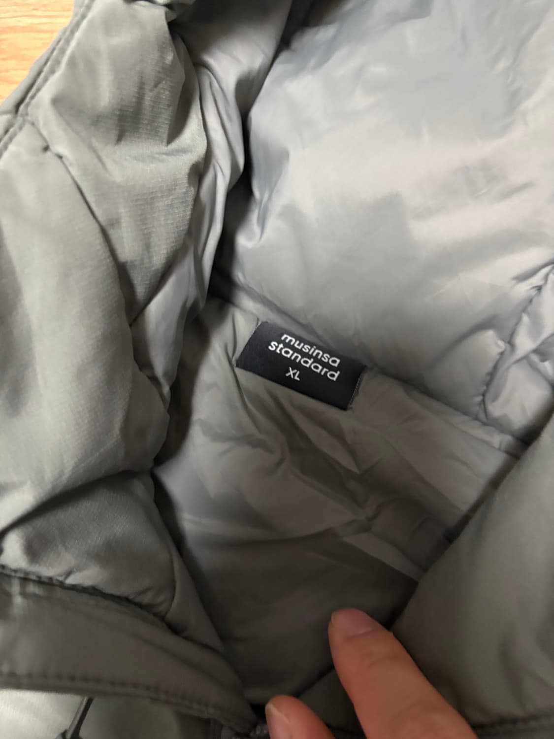 무신사스탠다드 후디드 올라운드 패딩 상품이미지2