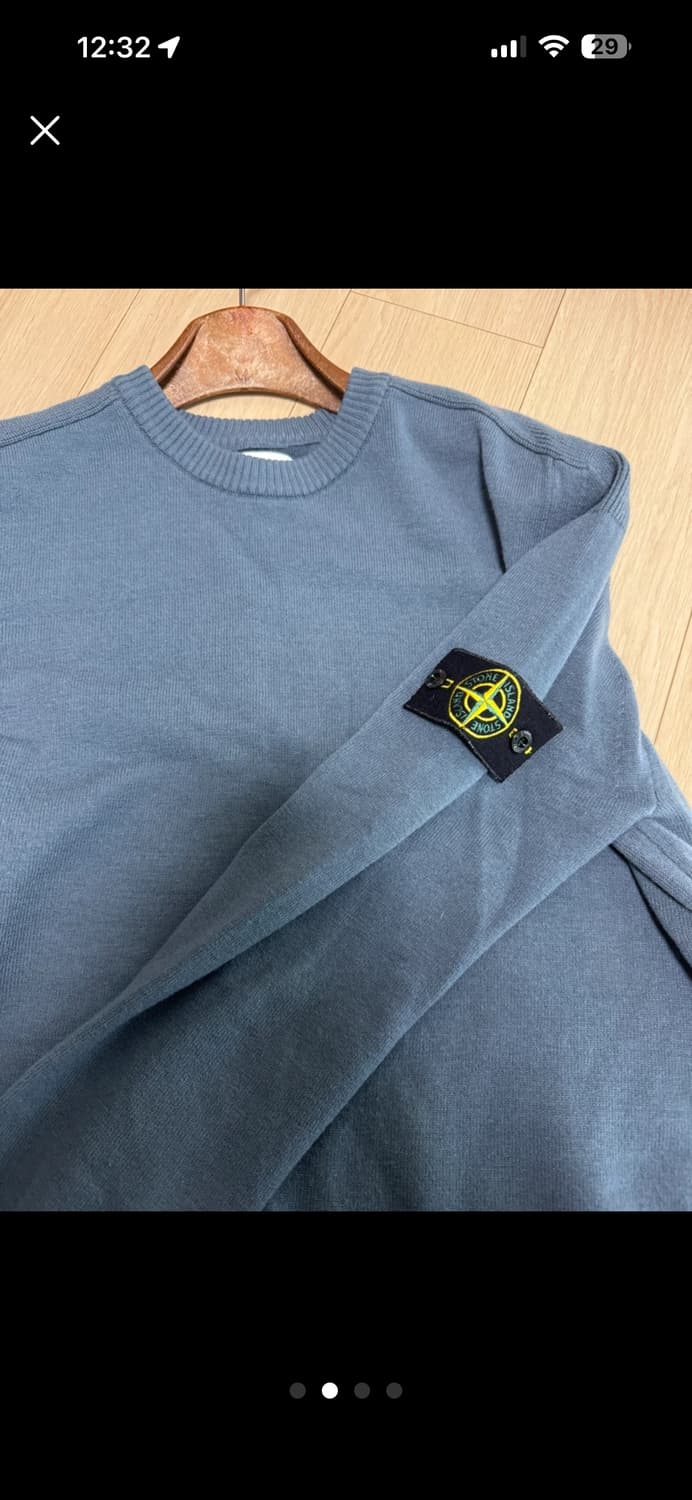 스톤아일랜드 스틸블루 니트 L사이즈 상품이미지1