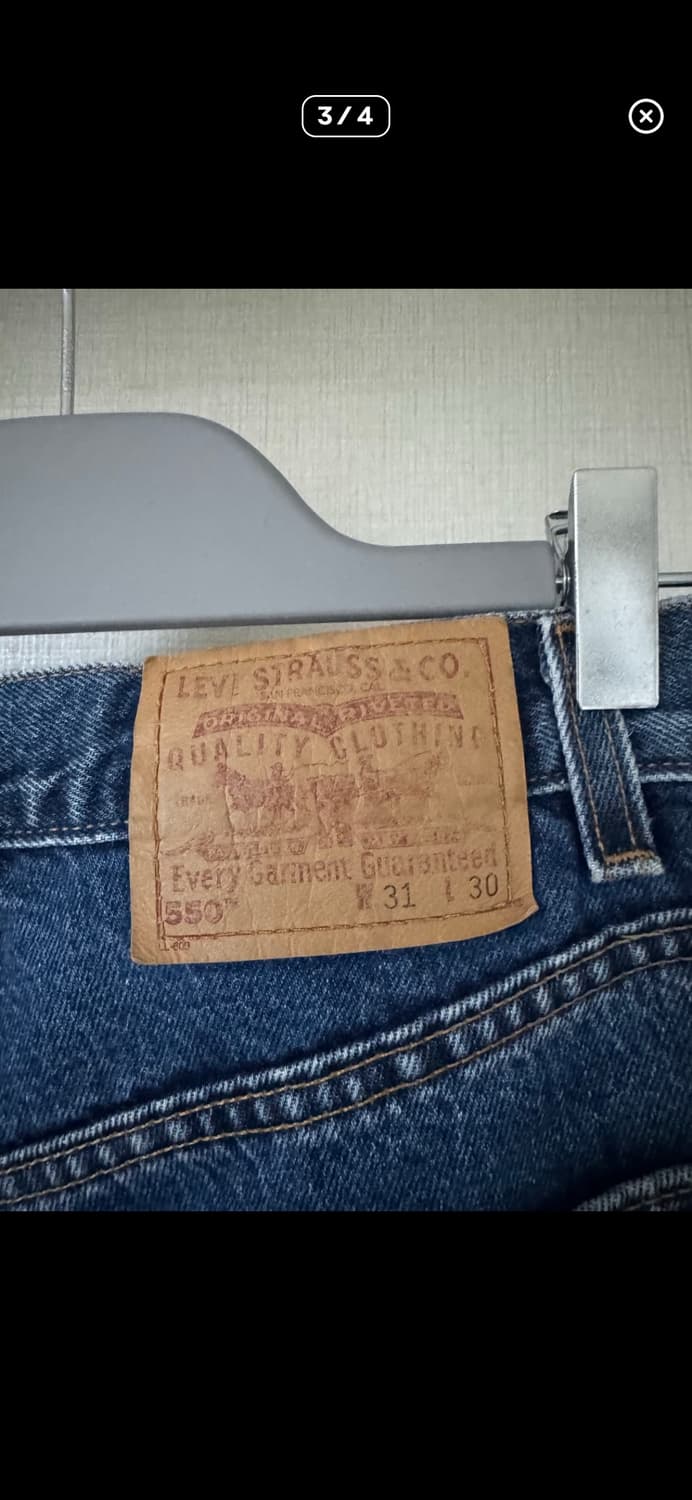 빈티지 리바이스 550 31사이즈 상품이미지3