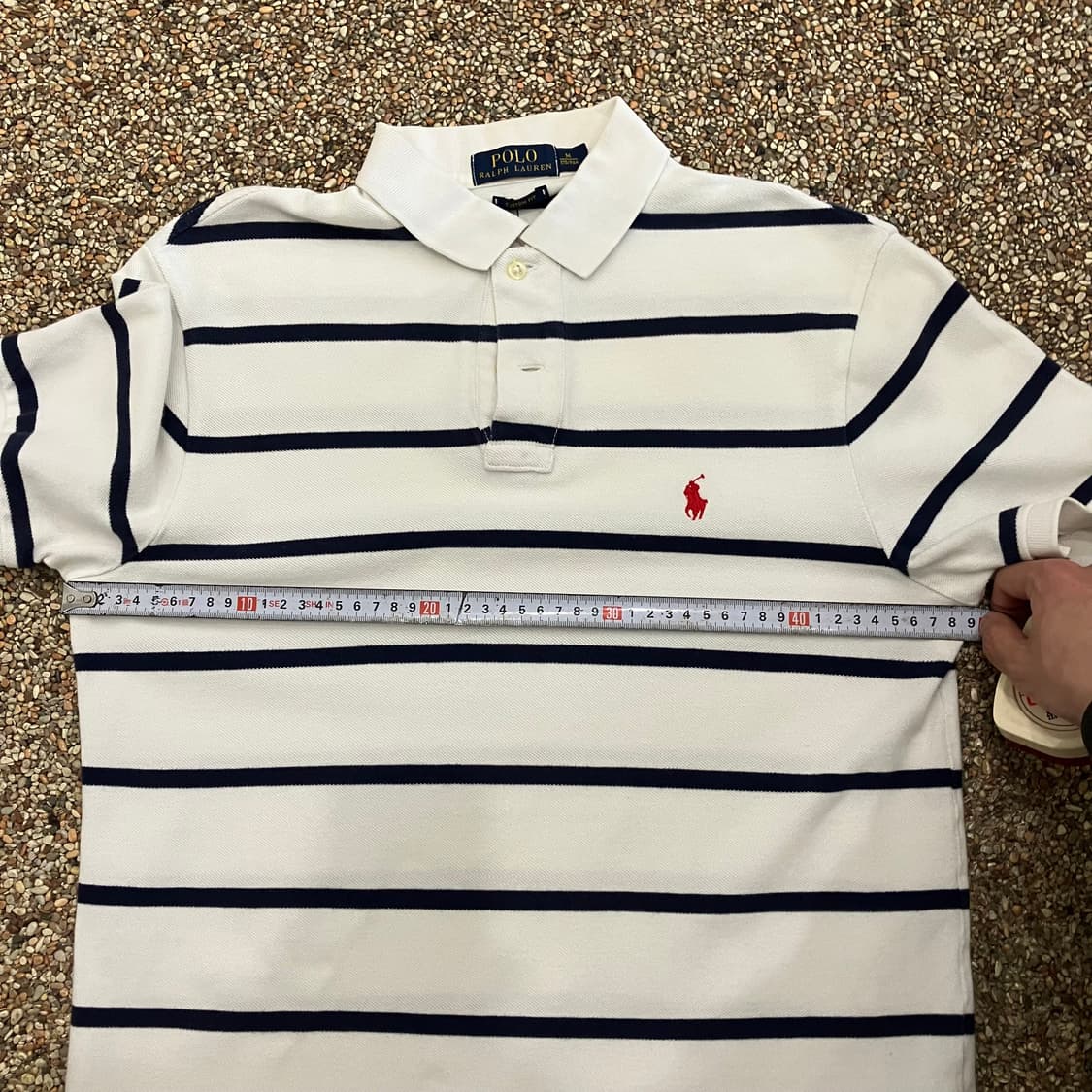 532 폴로 스트라이프 카라 반팔 pk 상품이미지5
