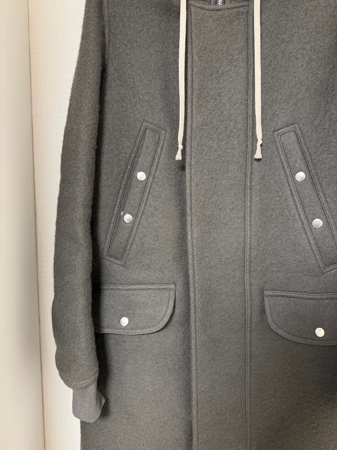 릭오웬스 메가 파카 mega parka dust 상품이미지2