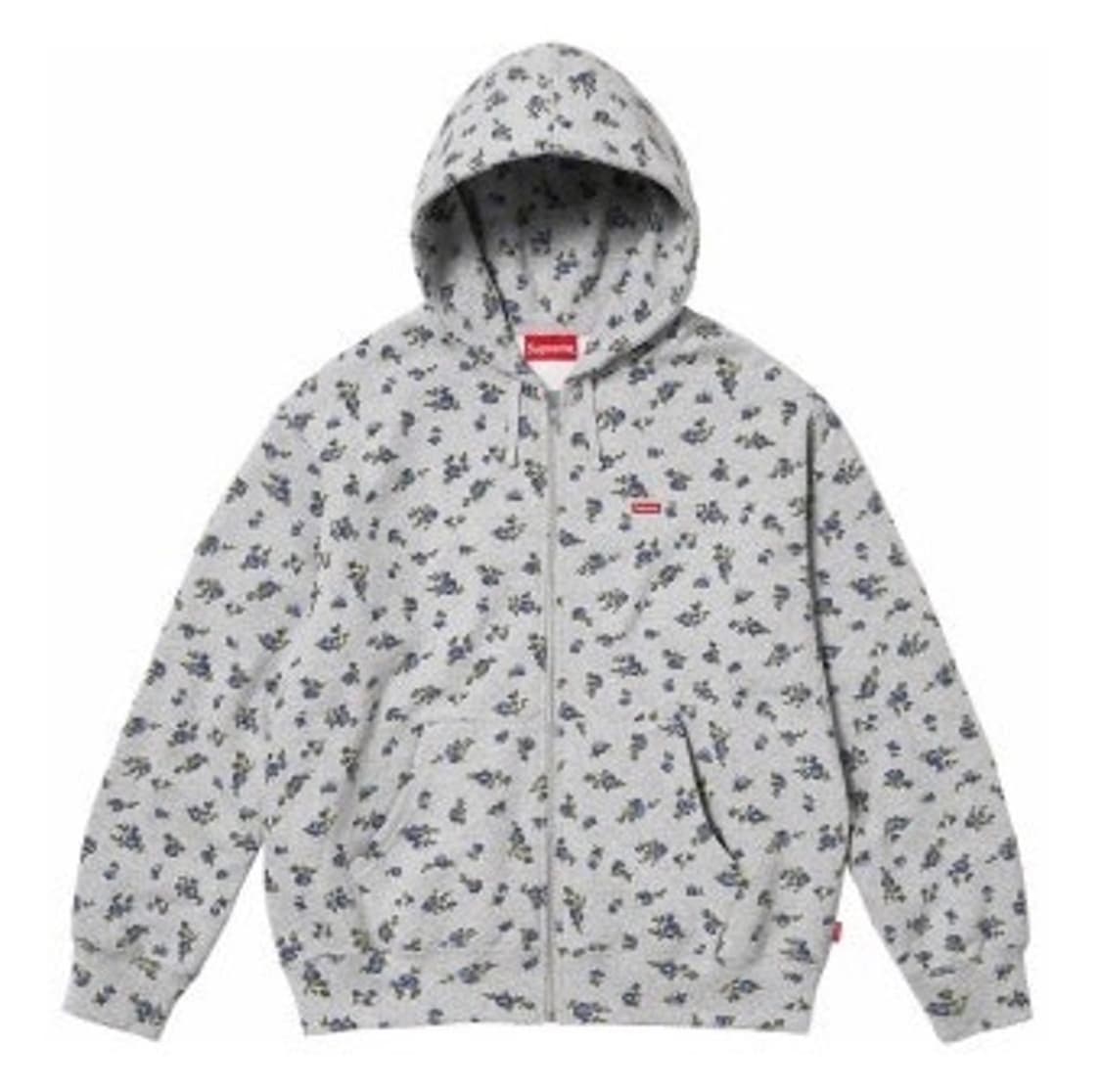 구매글)) 슈프림 플라워 후드집업 상품이미지1