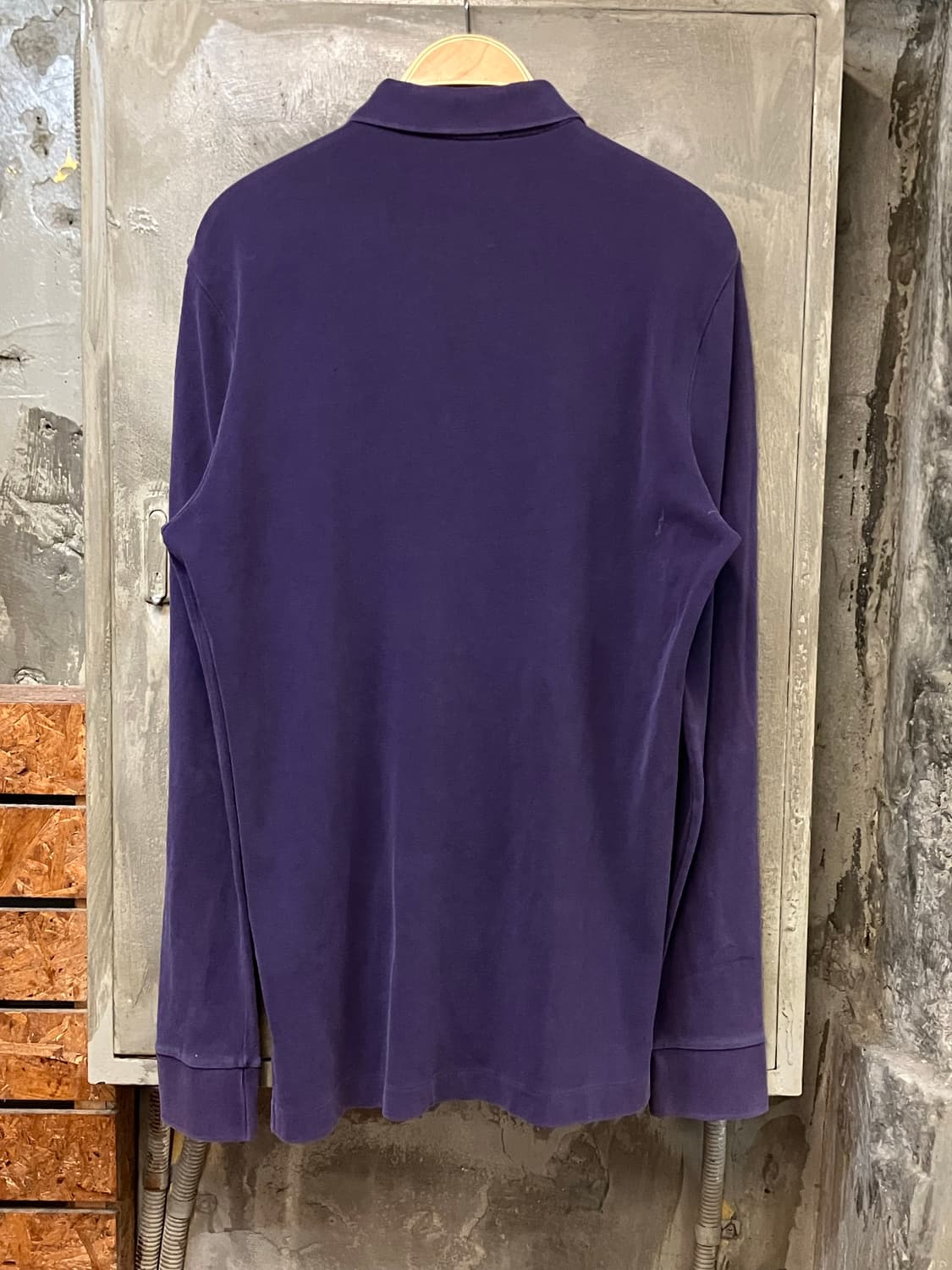 버버리 카라 긴팔 퍼플 M  #csz2008 상품이미지2