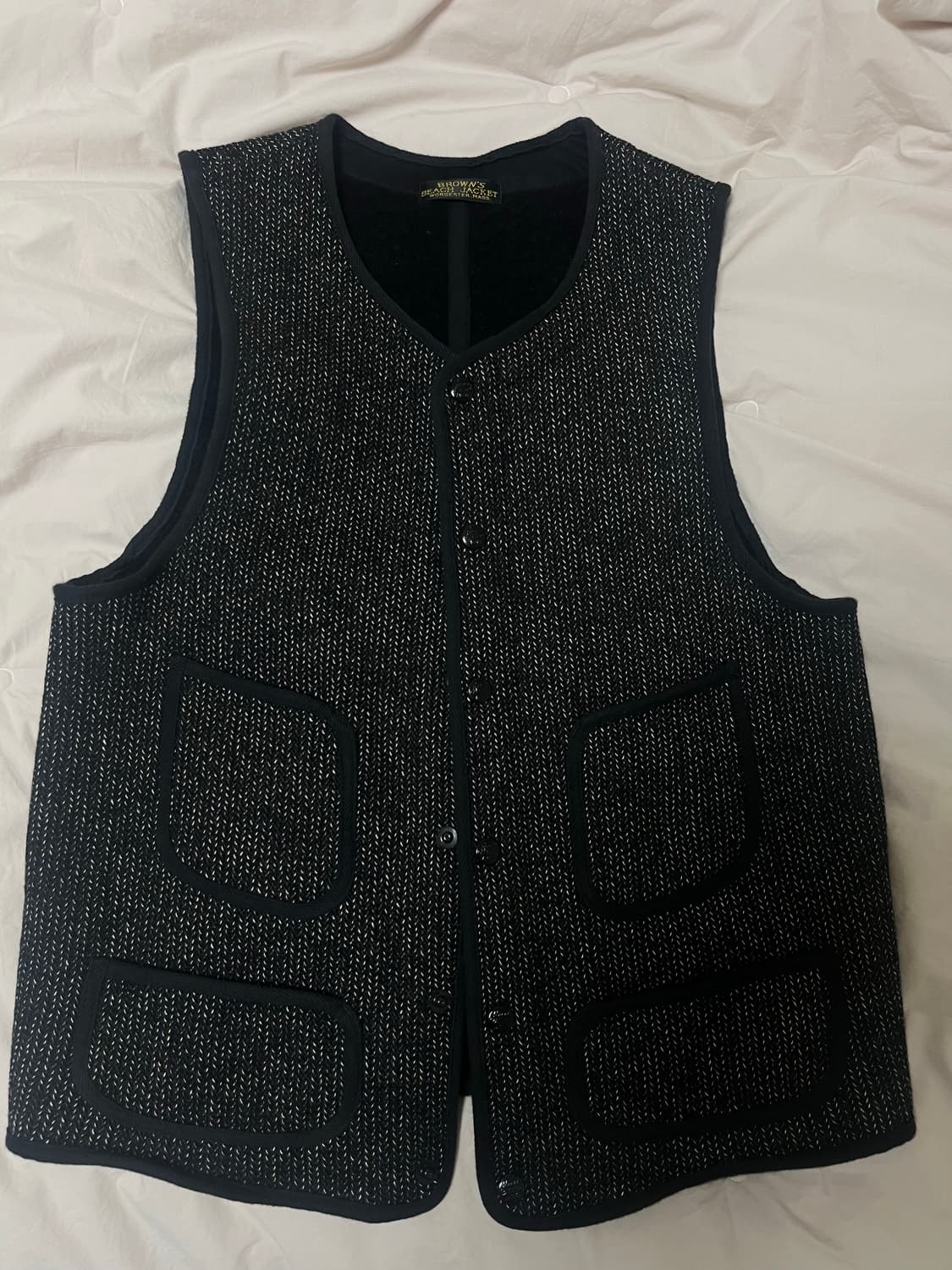 브라운스비치 베스트 38사이즈 상품이미지1