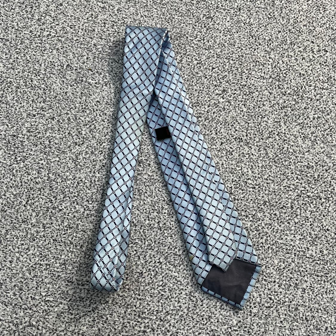 F 닥스 패턴 넥타이 (오염) 0326M 상품이미지2