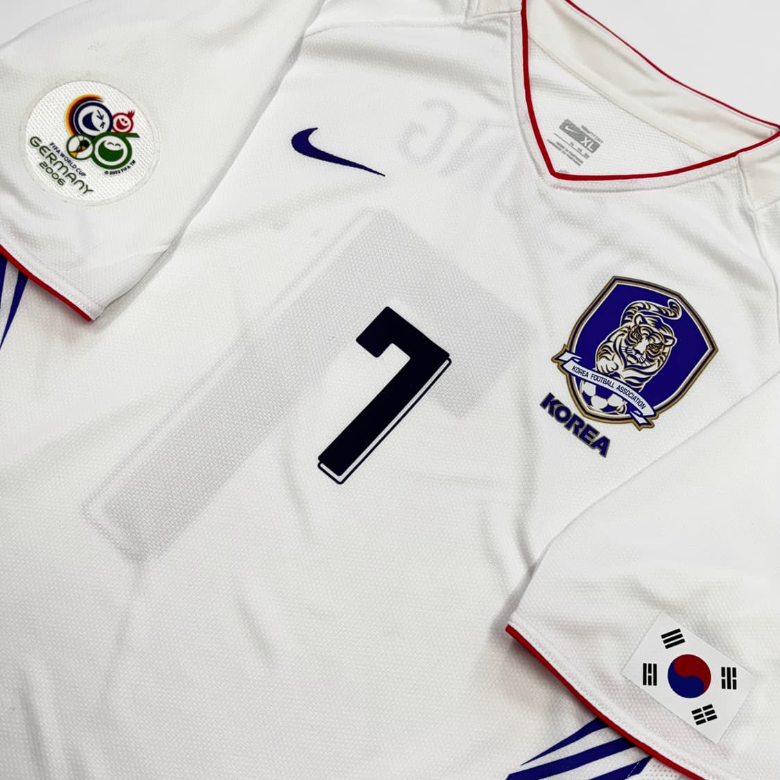 나이키 06 08 대한민국 국가대표 한국 국대 어웨이 박지성 유니폼  상품이미지3