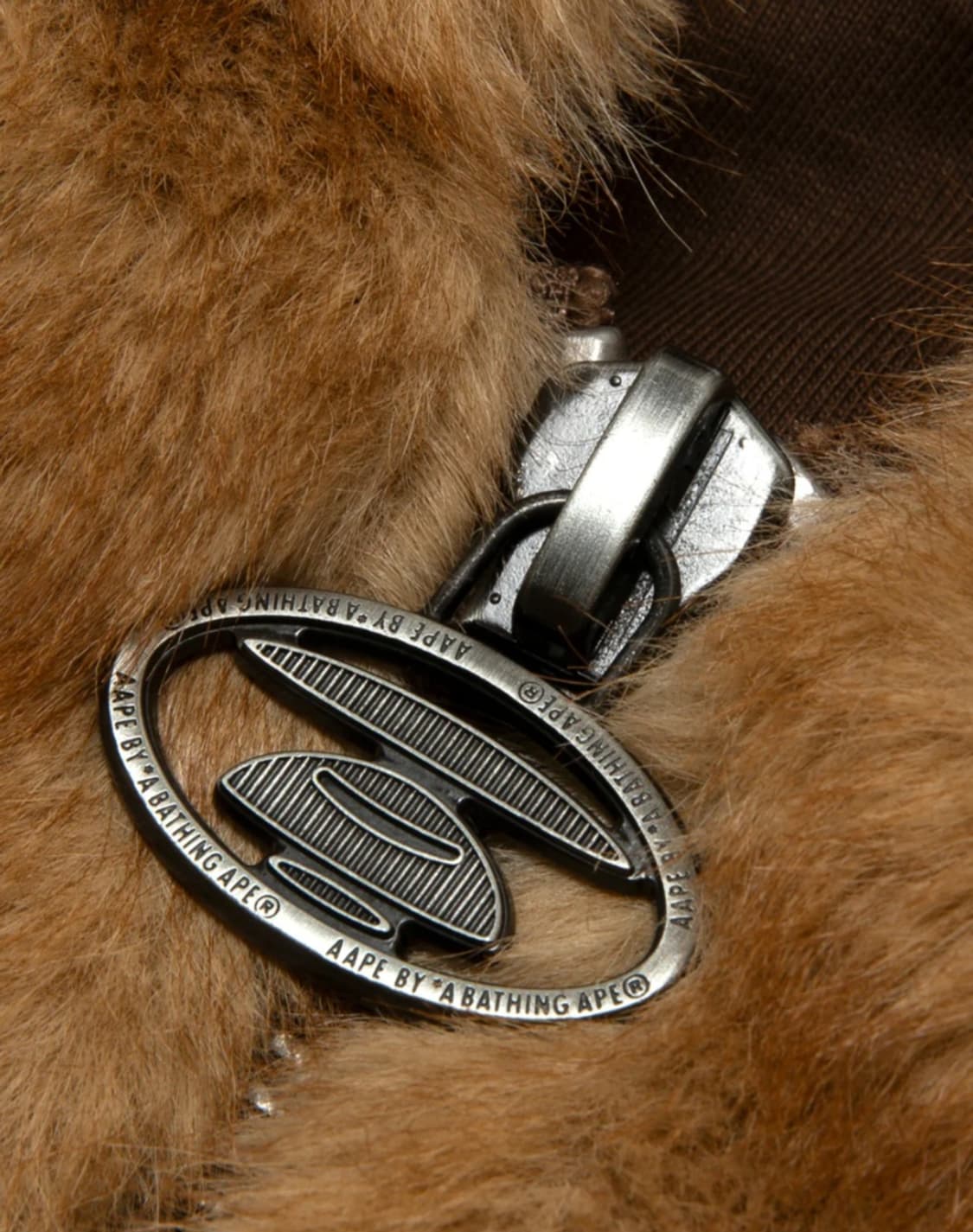 Aape 문페이스 플리스 후드 집업 S 상품이미지7