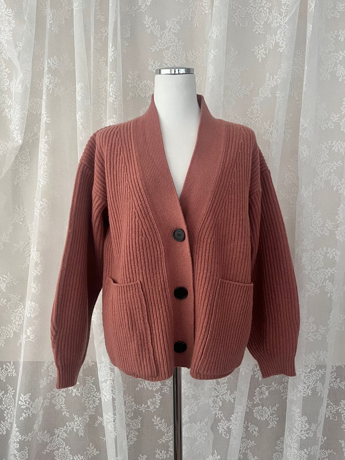 F) 스튜디오 톰보이 울 가디건 브릭 상품이미지2