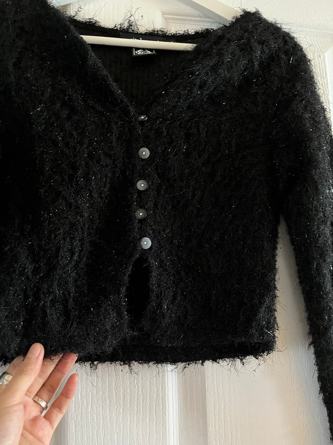 시티브리즈 샤이니 크롭 가디건 상품이미지2