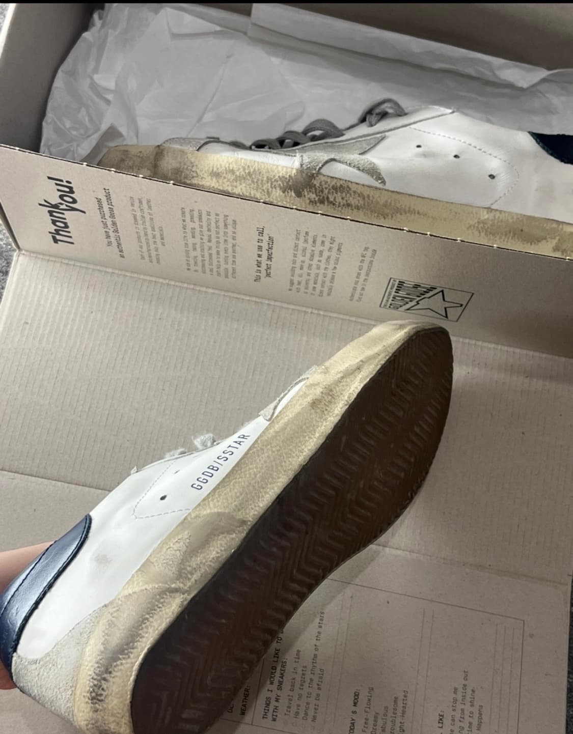 골든구스 슈퍼스타 스니커즈 상품이미지3