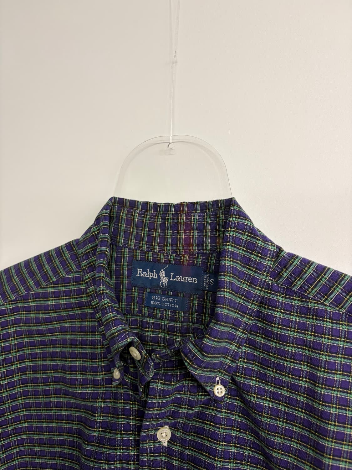 90s 폴로 랄프로렌 빅셔츠 S 상품이미지2