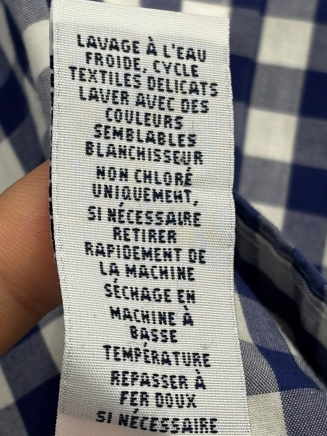 폴로 랄프로렌 남방 체크 긴팔 셔츠 S 상품이미지7