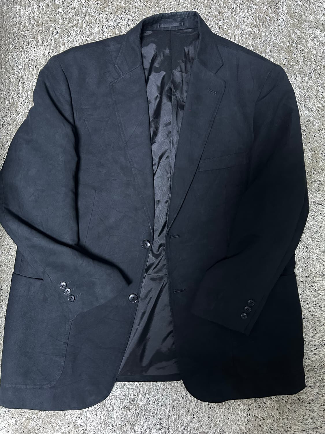 일본판 브리티쉬카키 폴리 블레이저 사이즈 105~110 상품이미지1