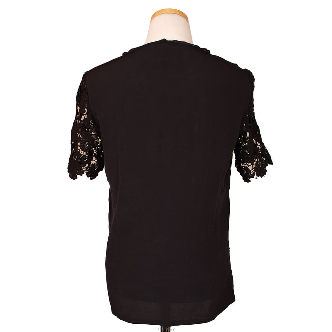 제라르 다렐 블랙 레이스 블라우스 55반 상품이미지3