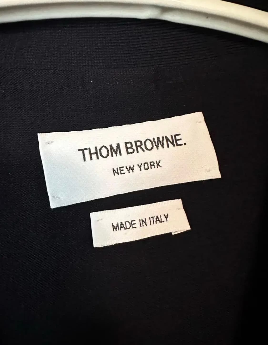 [백화점판/한글택] 톰 브라운 울 가디건 네이비 - 1사이즈 상품이미지5