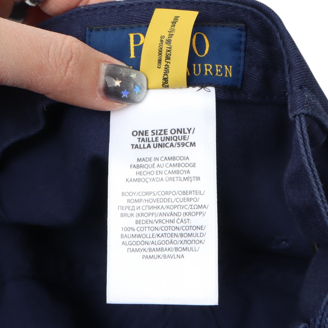 폴로 랄프로렌 네이비 코튼 볼캡 상품이미지9