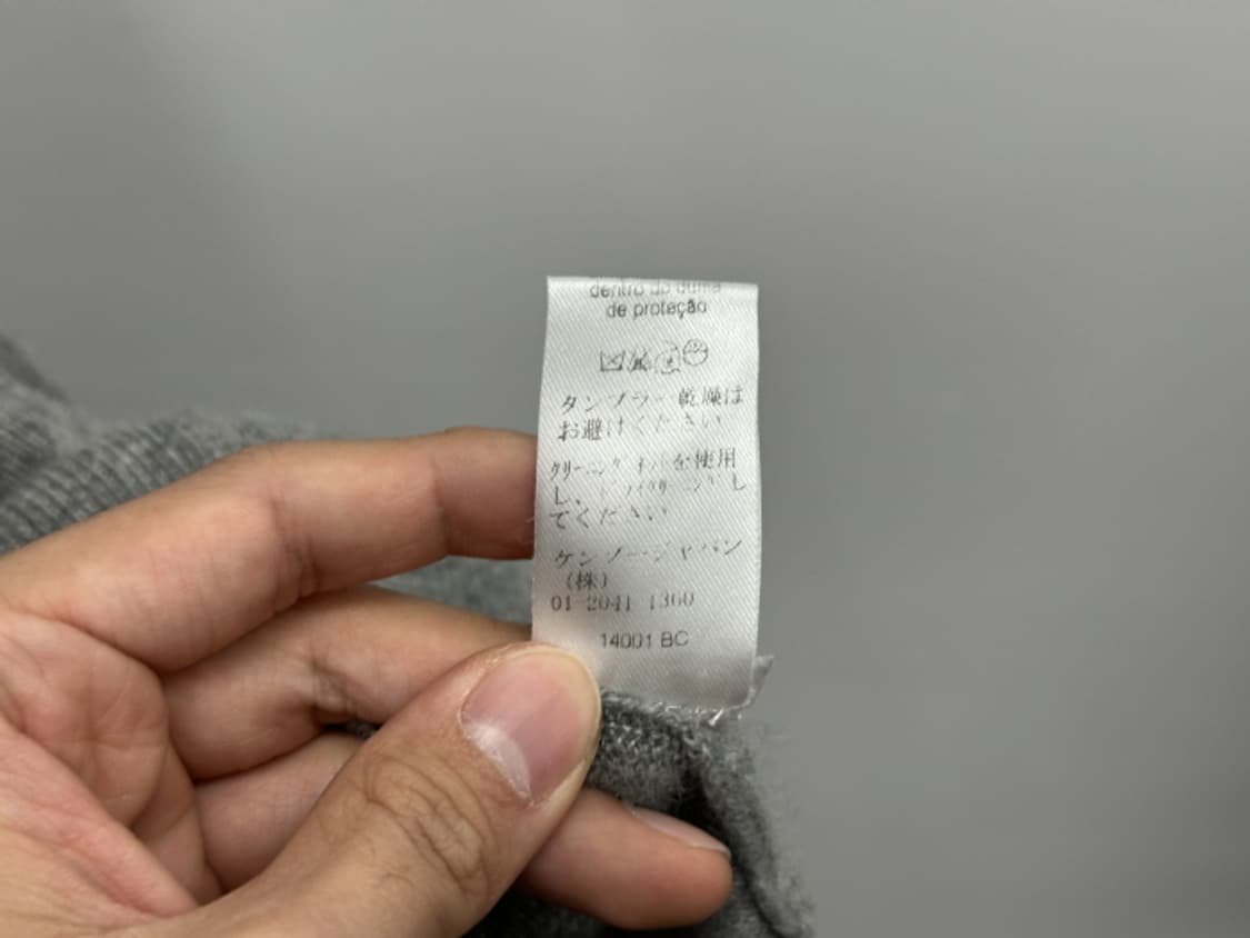 KENZO_ cashmere 100% (L) 상품이미지10