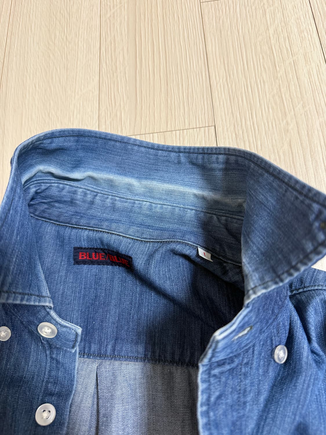 블루블루 데님셔츠 상품이미지6