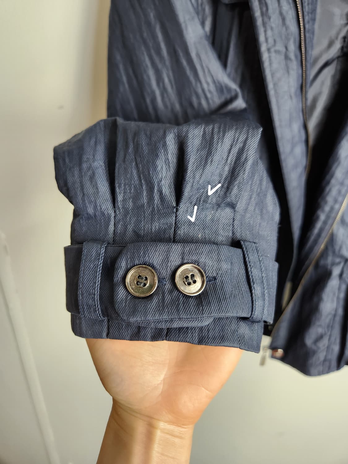 셔링 바람막이 자켓 상품이미지10