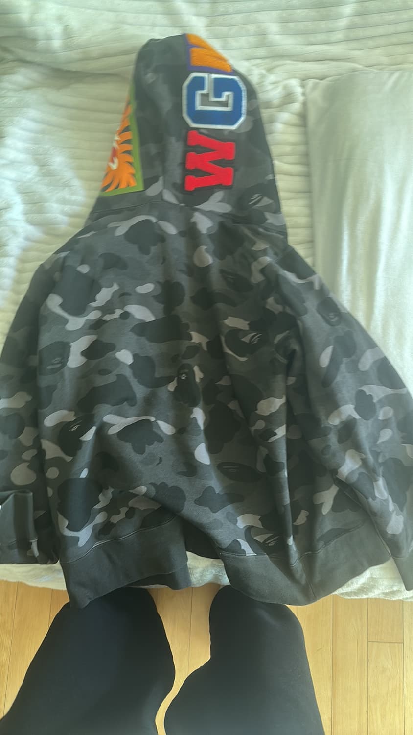 베이프 샤크 블랙 L 상품이미지2