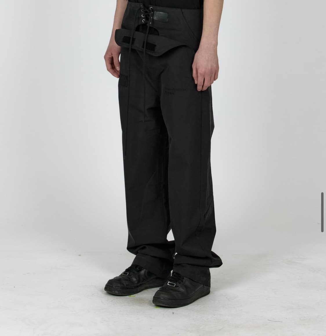 COVERED FLY PANTS (BLACK) 상품이미지1
