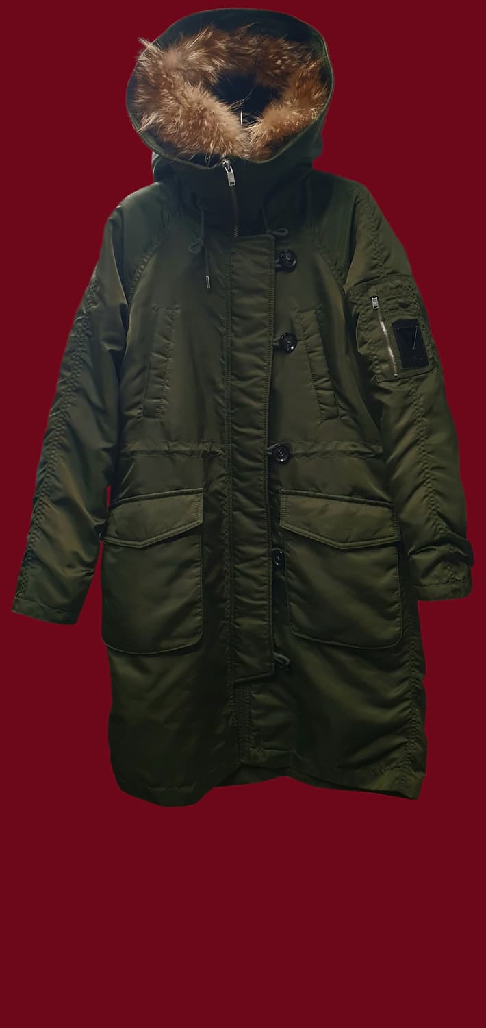 게스(GUESS) 여성 롱패딩 XS 상품이미지1