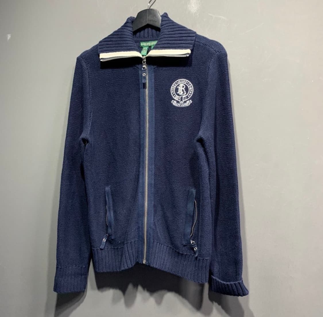 랄프로렌 엘보패치 니트 집업 상품이미지3