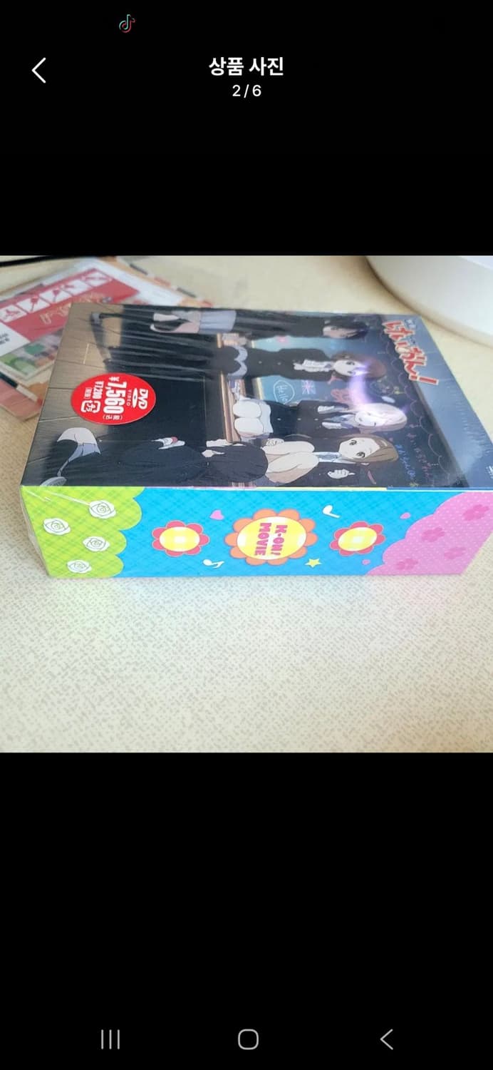 새제품 한정판) 케이온 극장판 DVD 애니메이션 일러스트북 세트 상품이미지3