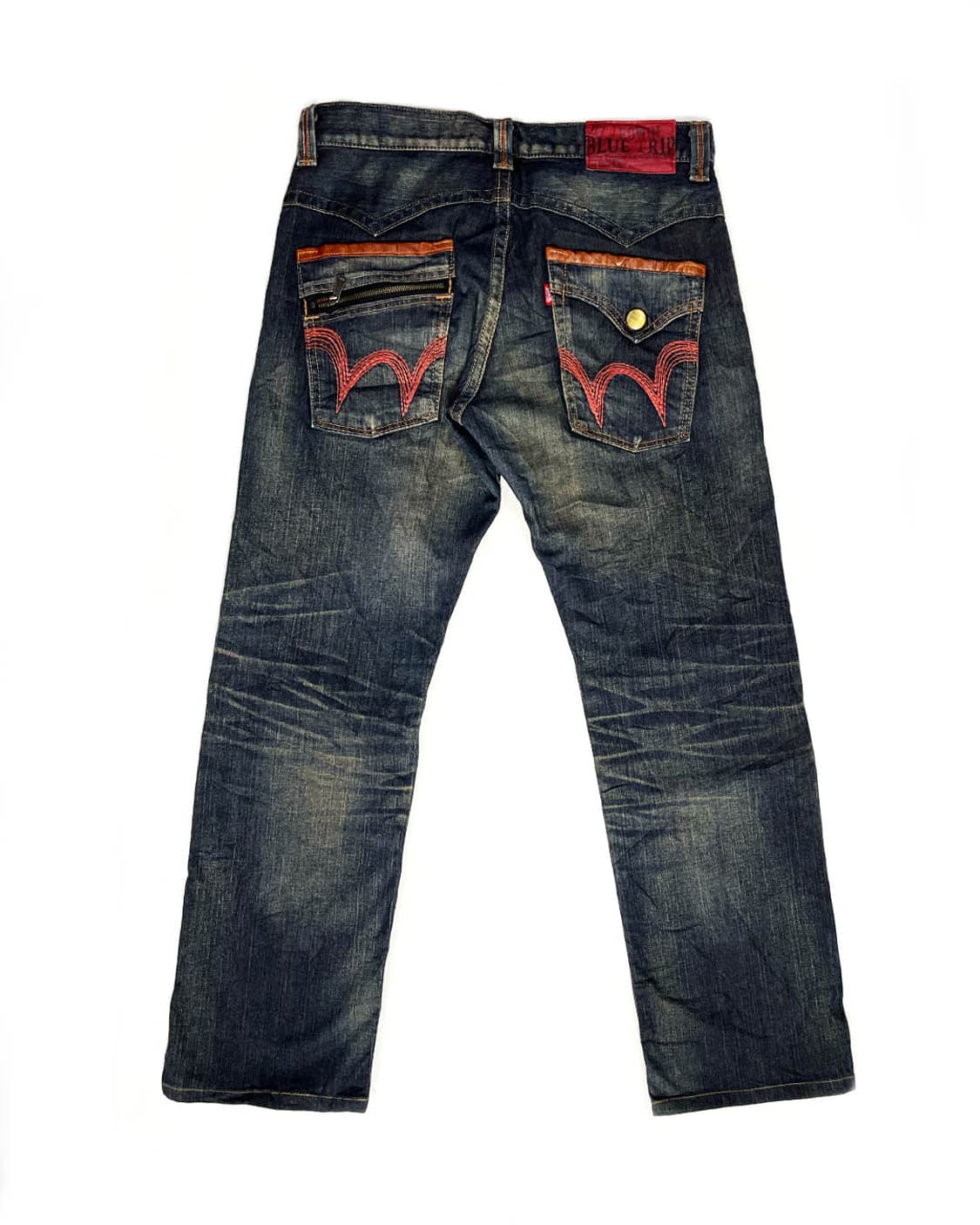 Edwin 레드 패치 데님 팬츠 상품이미지1