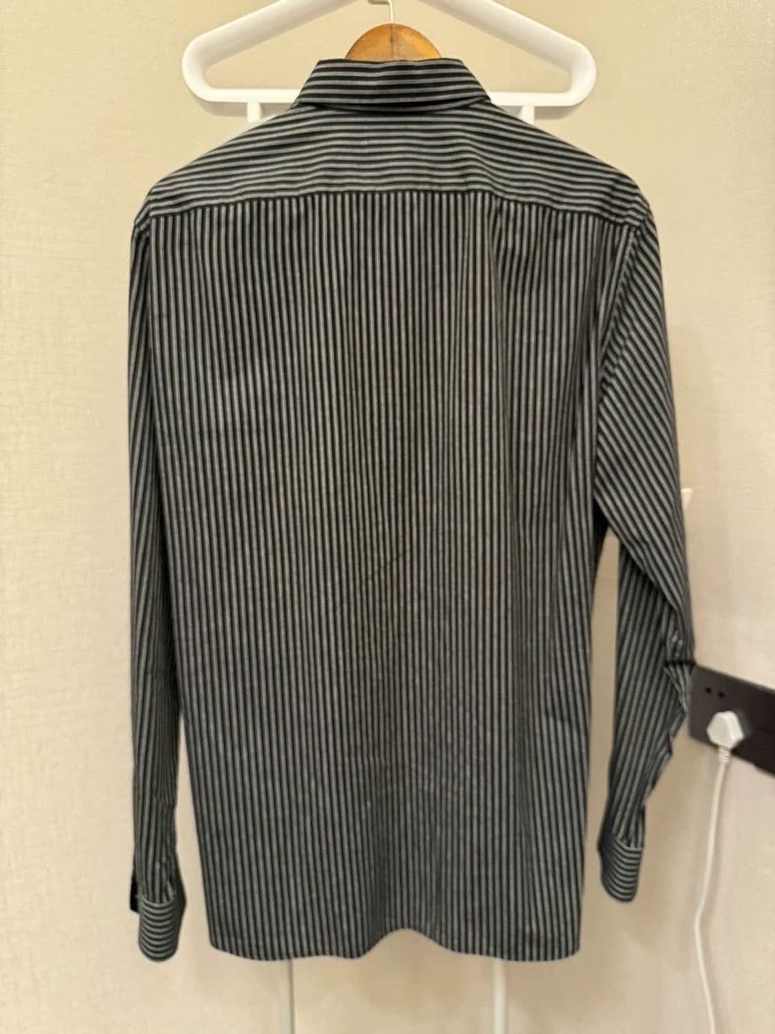 [차은우님 착용] 생로랑 22ss 스트라이프 셔츠 상품이미지4
