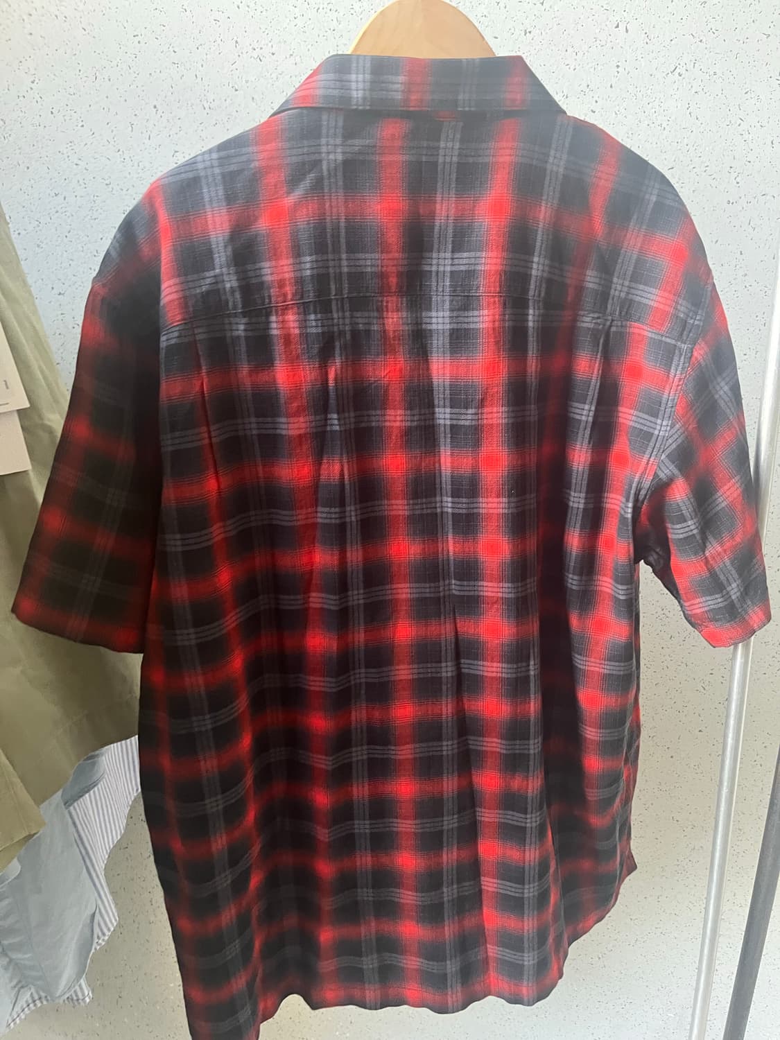 칼하트 WIP 체크 반필 셔츠 상품이미지2