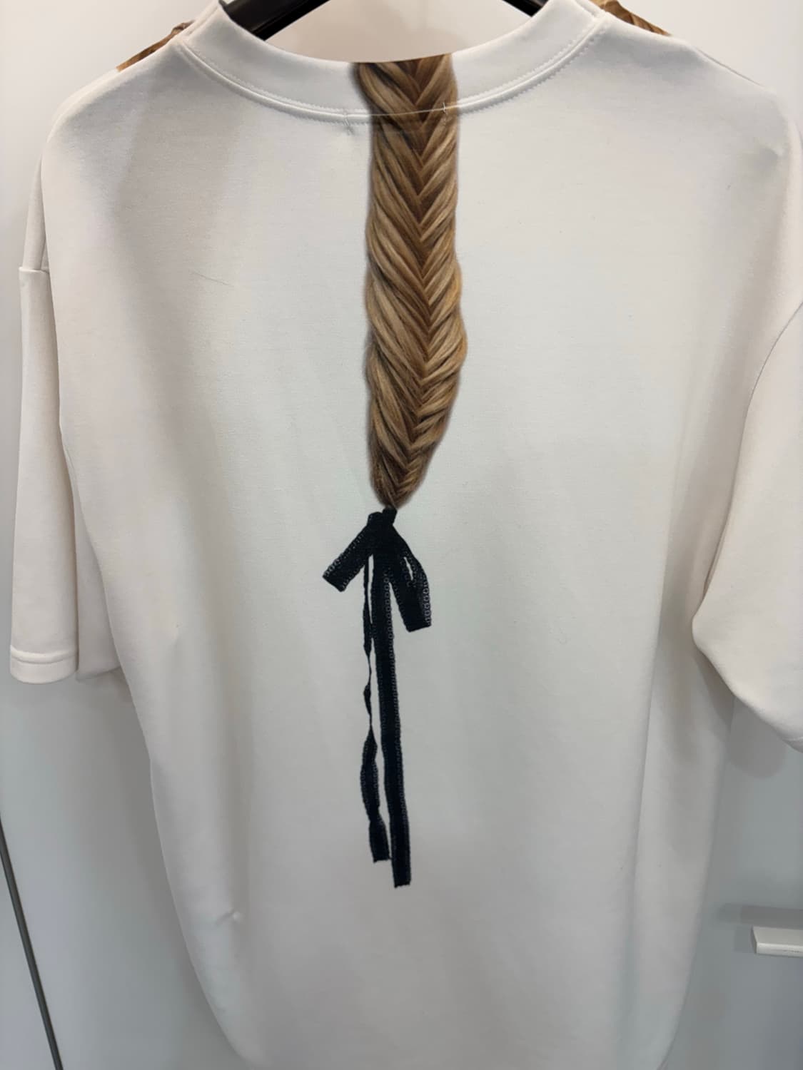 tuming  브레이드 리본 티셔츠 상품이미지3