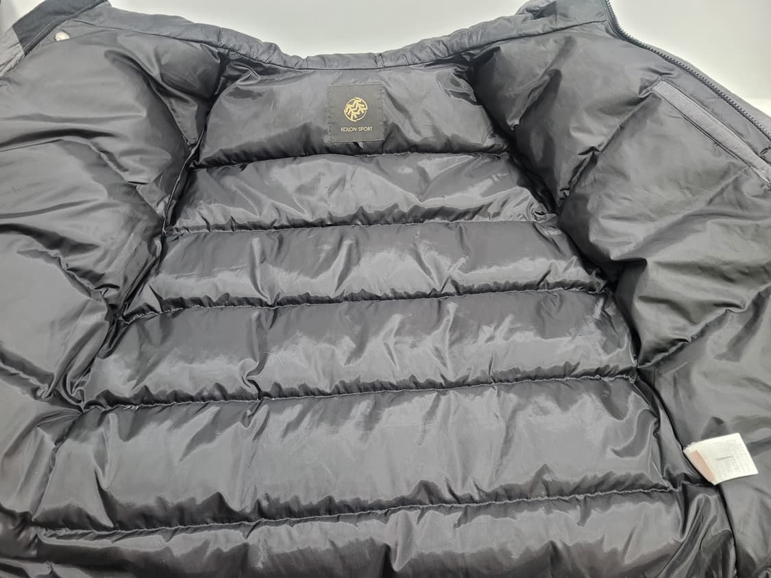 KOLON 코오롱 후드 다운 패딩 자켓 / 여 100 (남 95) 그레이 상품이미지7
