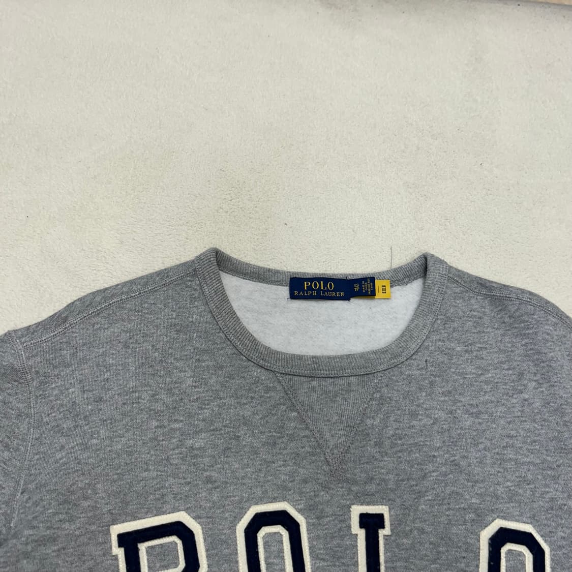 Polo gray sweatshirt 상품이미지6