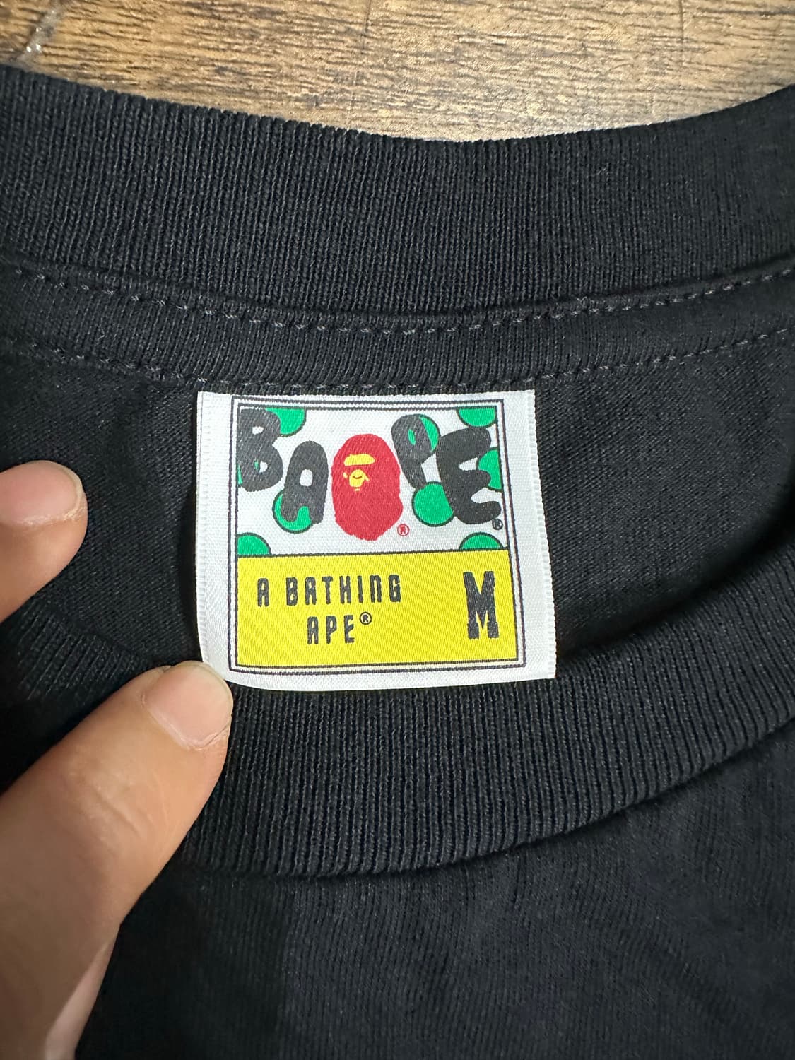 베이프(BAPE) Busy Works 카모 에이프 헤드 반팔 티셔츠 M 상품이미지6