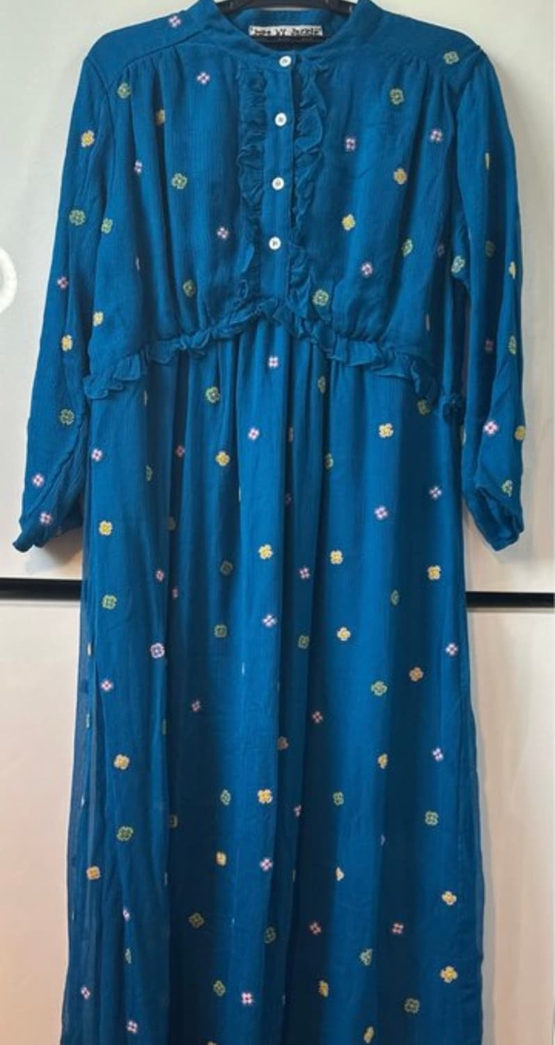 jupe by jackie 자수실크롱원피스 상품이미지1