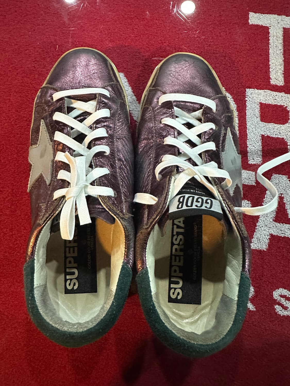 골든구스 스니커즈 퍼플 230사이즈 상품이미지4