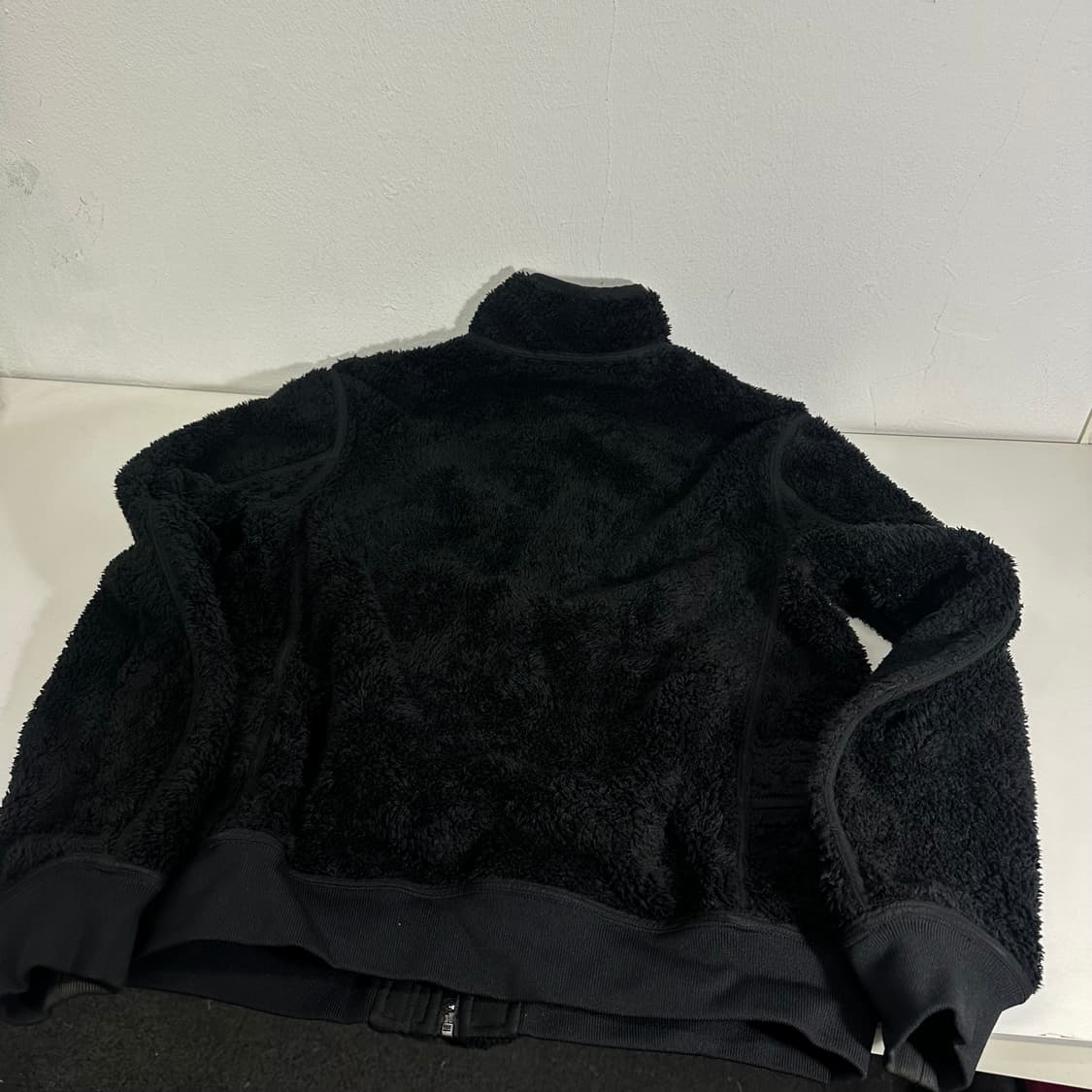 L CP컴퍼니 블랙 고글 후리스자켓 플리스 상품이미지5