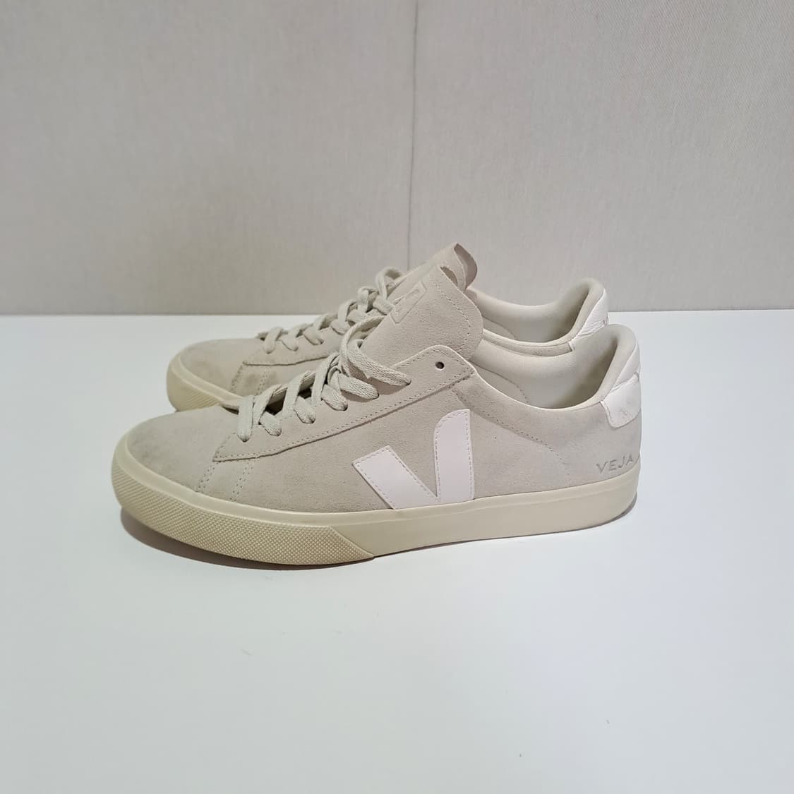 (택포) 프랑스 유기농 브랜드 베자 스웨이드 내츄럴화이트 280 B363 상품이미지5