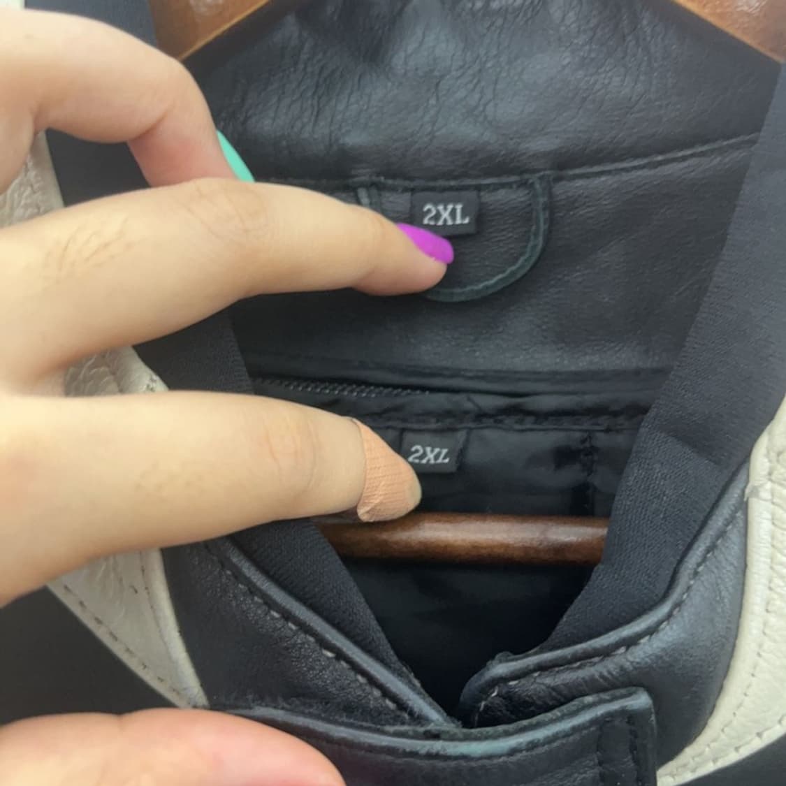 SEGURA 올드스쿨 모터사이클 소가죽 바이커 자켓 2XL C06526 상품이미지5