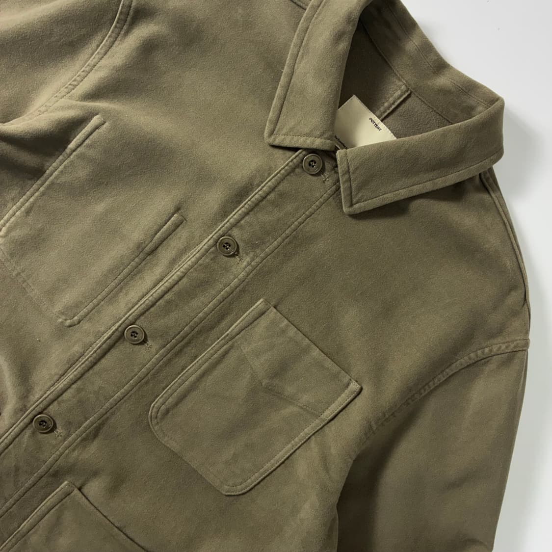 Potter  포터리 몰스킨 다크 러벳 워크 자켓  상품이미지3